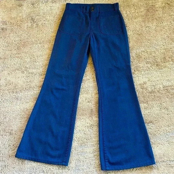 Levi's Vintage Fresh Produce Wide Leg 70's Bell Bottom Jeans Lightweight: 31? - Picture 1 of 15